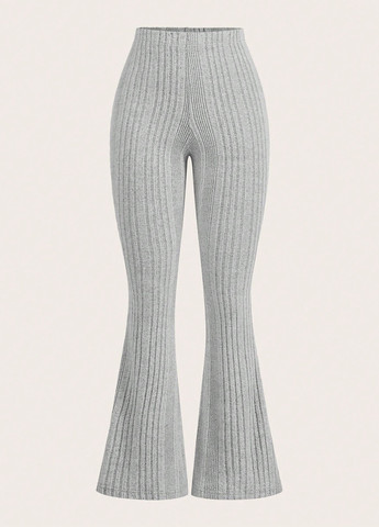 Комбинированные кэжуал демисезонные клеш брюки SHEIN