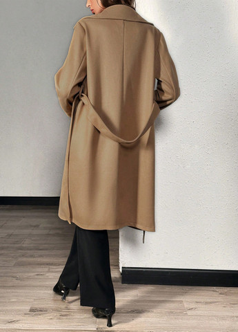 Пісочне демісезонне Пальто оверсайз SHEIN