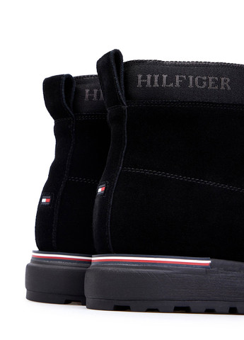Черные зимние ботинки Tommy Hilfiger
