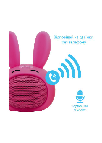Портативная колонка Pink Promate bunny (132824624)