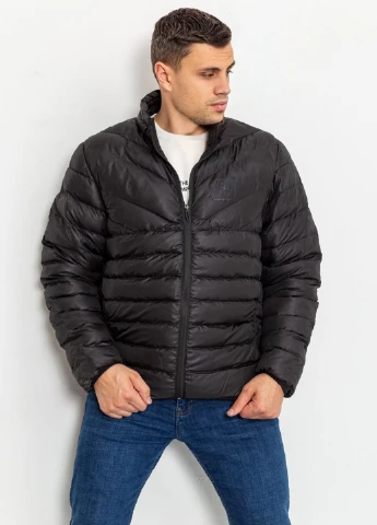 Черная демисезонная куртка Ager
