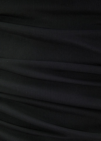 Черное кэжуал платье бандо KOTON однотонное