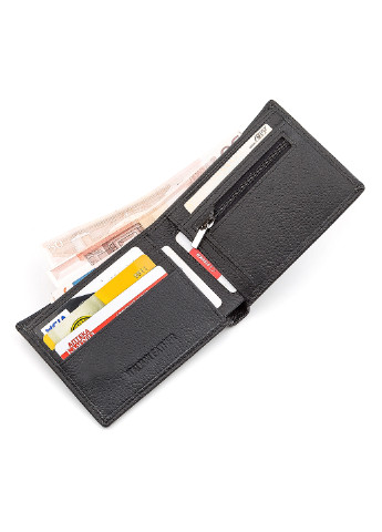 Чоловічий шкіряний гаманець 11,5х9х2,5 см st leather (252133712)