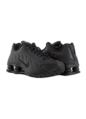 Черные демисезонные кроссовки shox r4 bg Nike