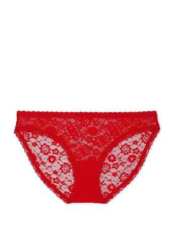 Червоний демісезонний комплект (бюстгальтер, трусики) Victoria's Secret