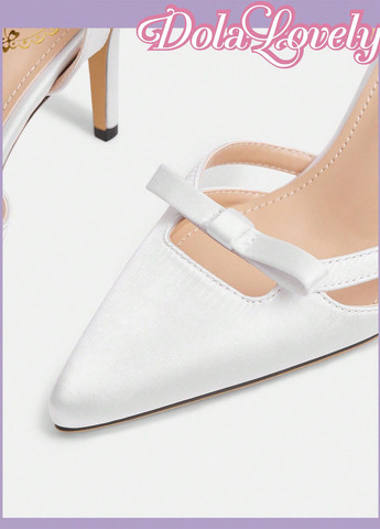 SHEIN Туфли слингбеки белый з текстиль, китай — лето (365497223)