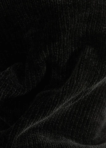 Черное кэжуал платье Bershka однотонное