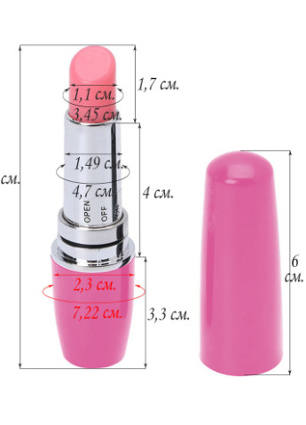 Міні-вібратор (Помада) Langsha (251843224)