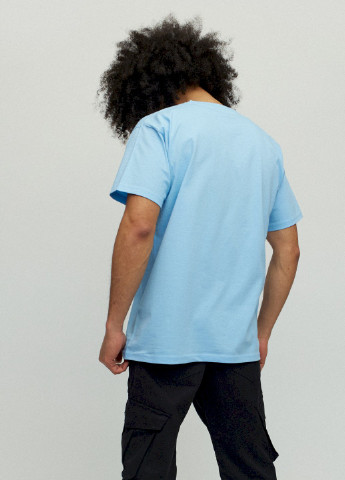 Блакитна футболка чоловіча YAPPI
