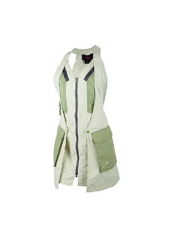 Салатовая демисезонная жилетка w j 23e vest Jordan