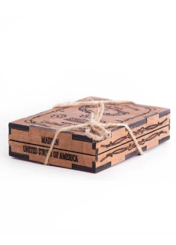 КАМНИ ДЛЯ ВИСКИ WHISKEY STONES 9ШТ WOOD (87452221) Francesco Marconi (215118439)