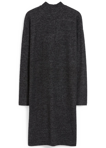 Темно-сіра кежуал сукня сукня светр C&A меланжева