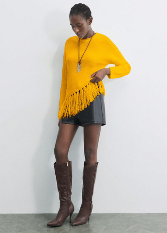 Желтый демисезонный джемпер джемпер SHEIN