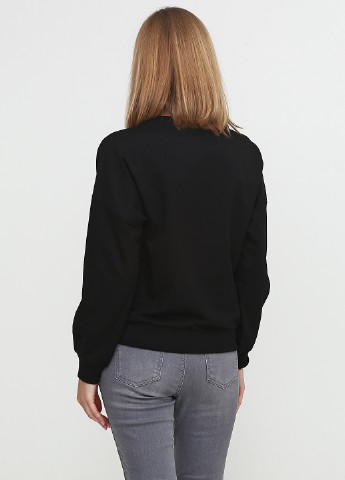 Свитшот Madoc Jeans - крой рисунок черный кэжуал - (91130632)