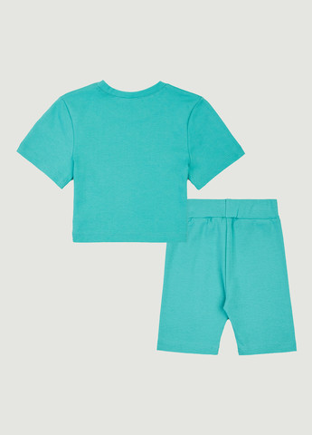 Зелений літній комплект (топ, шорти) Garnamama