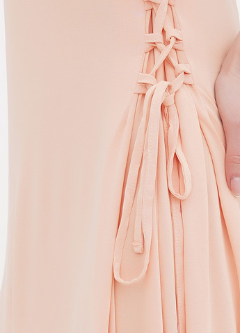 Персикова коктейльна сукня а-силует Orsay однотонна