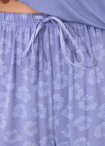 Синя всесезон піжама (футболка, штани) футболка + штани Women'secret