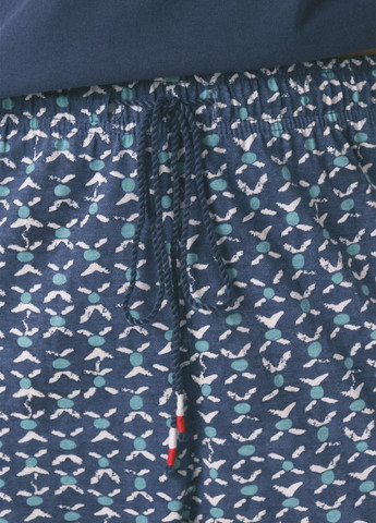 Синяя всесезон пижама (футболка, брюки) футболка + брюки Women'secret