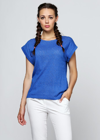 Синя літня футболка Kristina Mamedova
