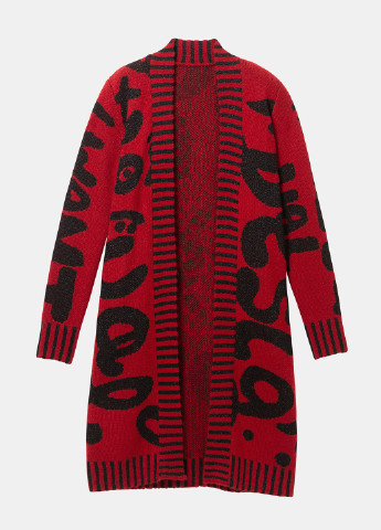 Бордовый демисезонный кардиган Desigual