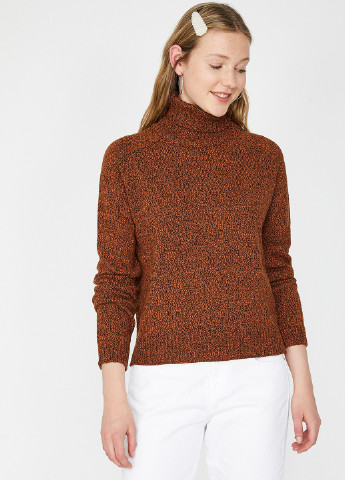 Светло-коричневый демисезонный свитер KOTON