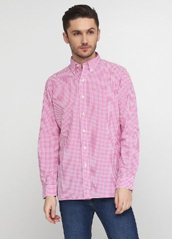 Розовая рубашка в клетку Ralph Lauren