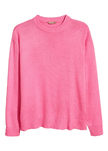 Розовый демисезонный джемпер джемпер H&M