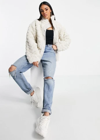 Світло-сіра демісезонна куртка Asos