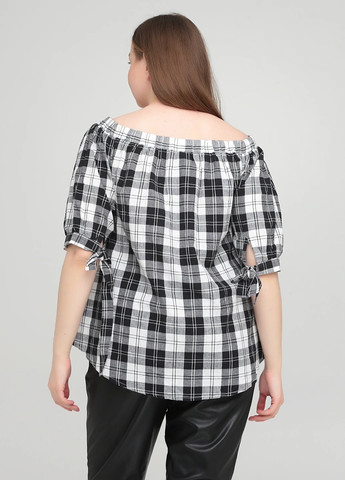 Чёрно-белую блуза Be You