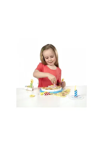Ігровий набір дерев'яний "День народження-торт" (MD10511) Melissa&Doug (254082664)