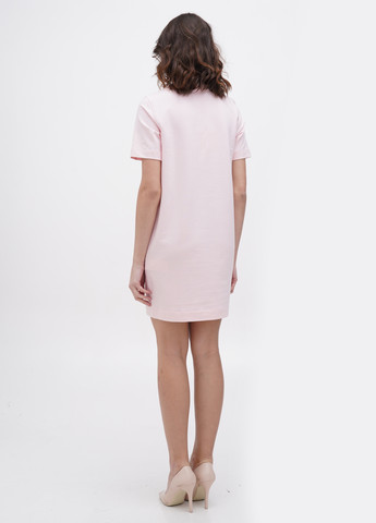 Світло-рожева кежуал сукня сукня-футболка Love Moschino однотонна