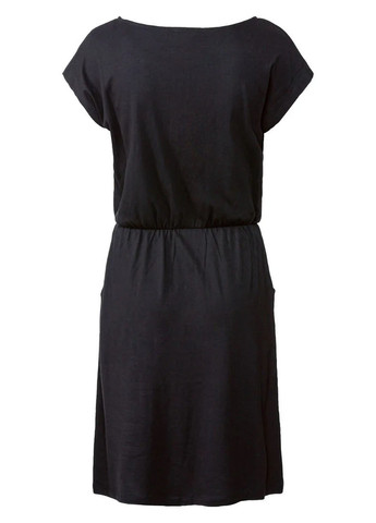 Черное кэжуал платье платье-футболка Esmara однотонное