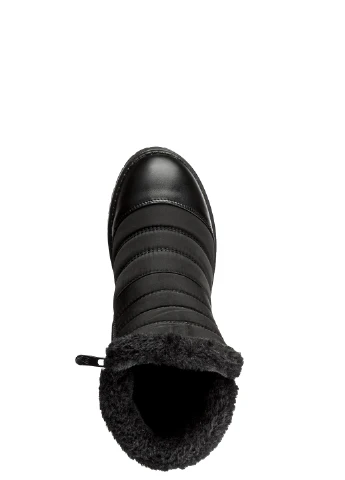 Осенние ботинки женские утепленные Casual из искусственной кожи
