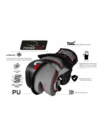 Перчатки для MMA S PowerPlay (253063876)