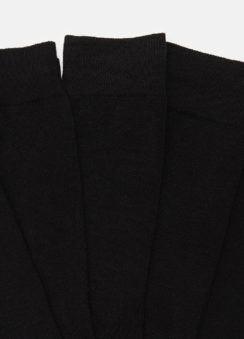 Чорні шкарпетки (5 пар) C&A однотонні (256199435)