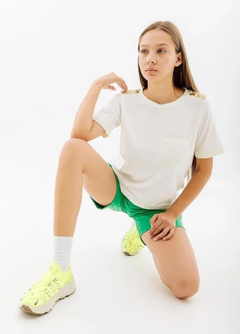 Футболка LSDTS0028-3001 Australian Gold Tape Jersey V Tee White - (367034086)