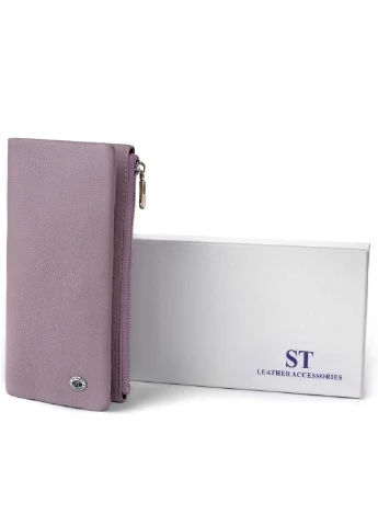 Женский кожаный кошелек 18,5х9х1,5 см st leather (252126831)