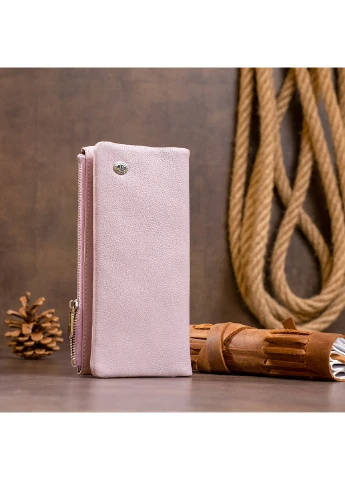 Женский кожаный кошелек 18,5х9х1,5 см st leather (252126831)