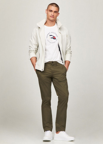 Біла футболка Tommy Hilfiger