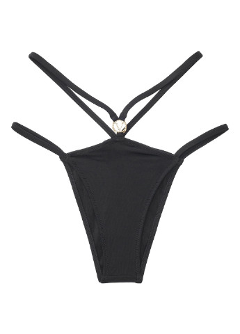 Черный летний купальник (лиф, плавки) раздельный Victoria's Secret