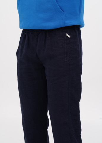 Темно-синие кэжуал летние классические брюки Karl Lagerfeld