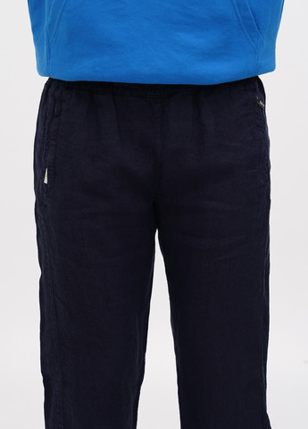 Темно-синие кэжуал летние классические брюки Karl Lagerfeld