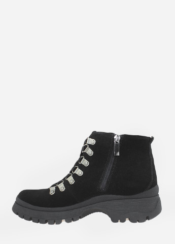 Осенние ботинки rhit19996-1z-11 черный Hitcher из натуральной замши