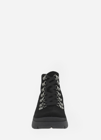 Осенние ботинки rhit19996-1z-11 черный Hitcher из натуральной замши