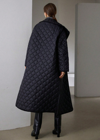 Чорна зимня куртка куртка-пальто SHEIN