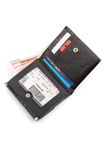 Жіночий шкіряний гаманець 10,5х10х2,5 см st leather (250096768)