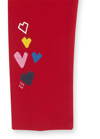 Красный демисезонный комплект (свитшот, брюки) Tuc Tuc