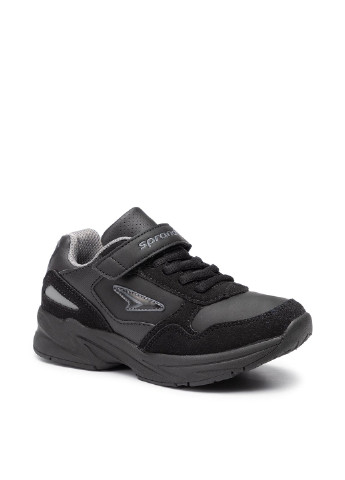 Черно-белые демисезонные кросівки Sprandi CP40-8549Y