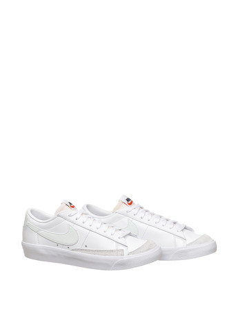 Белые демисезонные кроссовки dc4769-111_2024 Nike Blazer Low '77