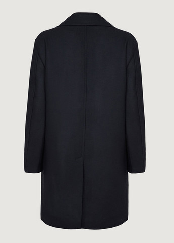 Черное демисезонное Пальто однобортное Drykorn